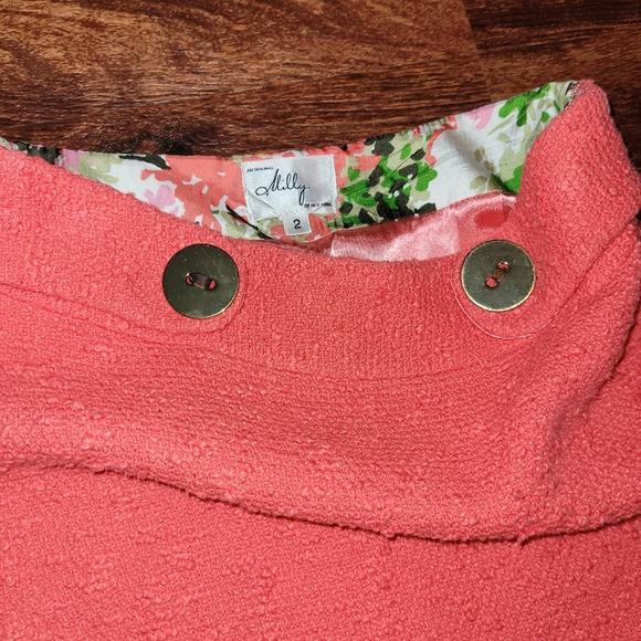 Milly Wool Pink Skirt BUNDLE&SAVE!! - Picture 4 of 5